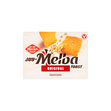 Van Der Meulen Melba Original Thins 100g | Light & Crispy Toasted Bread Slices